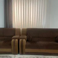 مبل نه نفره بدون هیچگونه خرابی با چهارتا میز