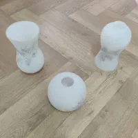 حباب لوستر و شمعدانی