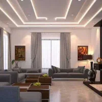 نصب کناف اجرای سقف کاذب پی‌وی‌سی تایل