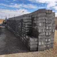 بلوک دیواری ته بسته|مصالح و تجهیزات ساختمان|یزد, |دیوار