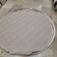 دایره ۲ در ۲ پینترستی نگارین طوسی کرم بژ|فرش|مشهد, امیر|دیوار