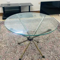 میز تلوزیون و میز ناهار خوری گرد
