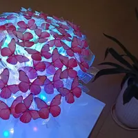 دسته گل پروانه ای|صنایع دستی و سایر لوازم تزئینی|یزد, |دیوار
