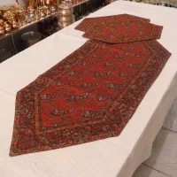 ترمه ابریشم یزد|پرده، رانر، رومیزی|گرمسار, |دیوار