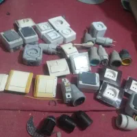 کلید پریز برق دست دو