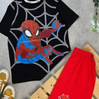 ست اسپایدرمن سایز بزرگ (پوشاک باران)