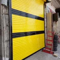 شیشه سکوریت پنجره upvc دوجدارکرکره برقی جک بازویی