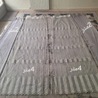 پرده پانچی طوسی