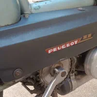 موتور گازی پژو فرانسه|موتورسیکلت|بندر انزلی, باغ زمانی|دیوار