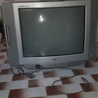 تلویزون 21اینچ ال جی. و زیر تلویزون