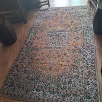 قالیچه دستی گل ابریشم