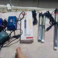 اکواربوم بخری. و پمپ هوا