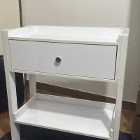 ترولی چرخ دار چوبی