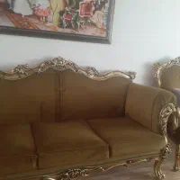 مبلمان استیل ۹نفره خاص زیباو کاملاسالم سفارشی ساخت|مبلمان خانگی و میز عسلی|تهران, وحیدیه|دیوار