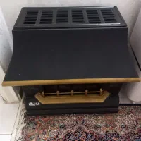 بخاری گازی طرح  شومینه  طلایی  درحدنو|بخاری، هیتر، شومینه|رباط‌کریم, رباط‌کریم|دیوار