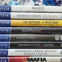 چند عدد دیسک بازی PS4 و 5