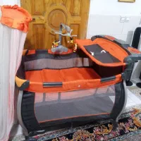 روروئک اشانتیون همراه تخت پارک کودک تخت موزیکال|تخت و صندلی بچه|گلستان (تهران), |دیوار