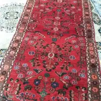 کناره دستبافت قرمز ۱×۳