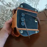 تلفن زیمنس رومیزی و چوبی آنتیک|تلفن رومیزی|آمل, |دیوار