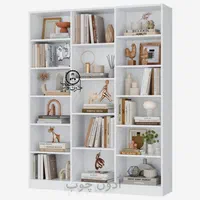 کتابخانه و قفسه کتاب مدل کیوان|کتابخانه، شلف، قفسه‌های دیواری|تبریز, |دیوار