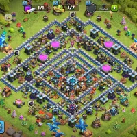 اکانت کلش اف کلنز تان ۱۳ لول ۱۷۶