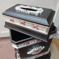 جعبه دستمال و سطل|صنایع دستی و سایر لوازم تزئینی|تهران, والفجر (افسریه)|دیوار