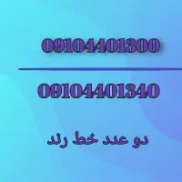 دوعدد خط رند رند بدون زنگ خور