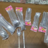 سرویس قاشق و چنگال نو