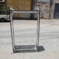 رگال لباسی فلز و چوب فلز|جاکفشی، کمد، دراور|شیراز, عادل آباد|دیوار