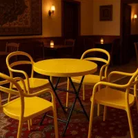 صندلی پلاستیکی طرح لهستانی کد 856