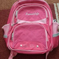 کوله پشتی ترکیه ای رنگ صورتی سالم