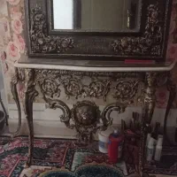 کنسول و آیینه زیبا|بوفه، ویترین، کنسول|اسلام‌شهر, شهرک سالور|دیوار