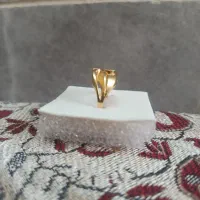 انگشتر ۱.۸۹ گرم ۱۸ عیار و گوشواره ۱.۲۲ گرم|جواهرات|یزد, |دیوار