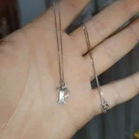 گردنبند نقره عیار خالص