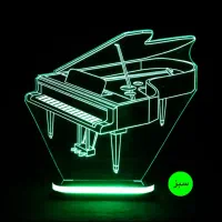 چراغ خواب شیک طرح پیانو/ارسال رایگان پرداخت درمحل