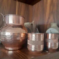 پارچ ولیوان مسی