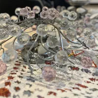 لوستر ۶شعله فانتزی|لوستر و چراغ آویز|ورامین, ورامین|دیوار