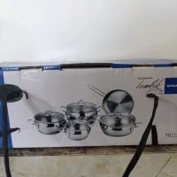 سرویس قابلمه ۸ پارچه استیل کرکماز|ظروف پختوپز|مشهد, ایثارگران|دیوار