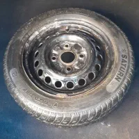 جک لاستیک زاپاس با آچار چرخ