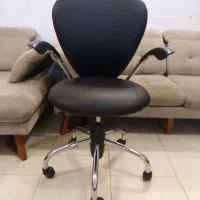 صندلی جکدار دو اهرمه چرخدار گردان مارک Nilper