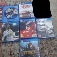 بازی و دسته ps4 هارد اکسترنال۴ترا