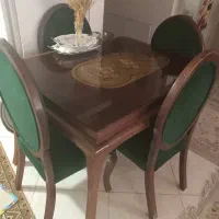 نیم ست کاناپه و میز صندلی نهار خوری