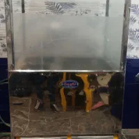 فر گاز ساندویچی سه کاره استیل