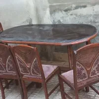 میز ناهار خوری ۶ نفره|میز و صندلی غذاخوری|ملایر, |دیوار