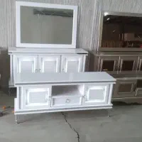 (آینه کنسول جاکفشی میز تلویزیون)|بوفه، ویترین، کنسول|قدس, شهرقدس|دیوار