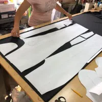 الگوی آماده شلوار