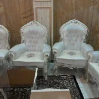 مبل استیل درحد نو باروکش خوب ونو ومیز|مبلمان خانگی و میز عسلی|مشهد, ثامن|دیوار