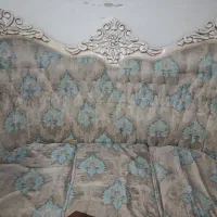 مبلمان سلطنتی ۹ نفره رنگ خاص|مبلمان خانگی و میز عسلی|گلمکان, |دیوار