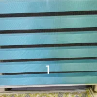 پرده زبرا ترکیه ای (دست دوم نو)|پرده، رانر، رومیزی|تهران, سجاد|دیوار