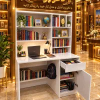 میز کتابخانه دارکد ۱۲